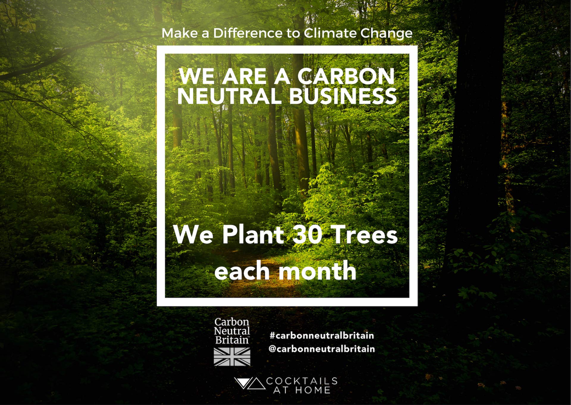 Cocktails At Home UK - Carbon neutral