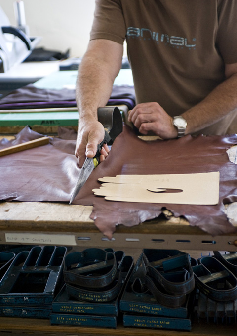 Traditional Glove Cutting