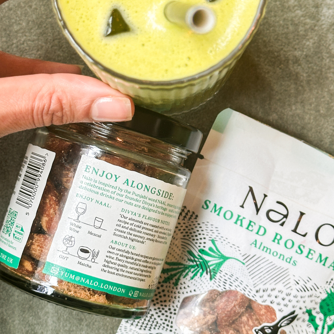 Smoked Rosemary Almonds