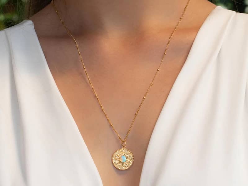 opal necklace