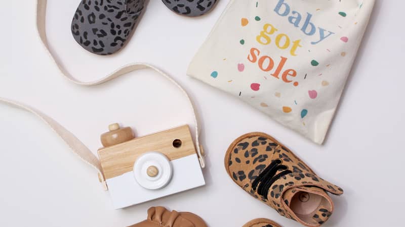 handmade leather baby shoes