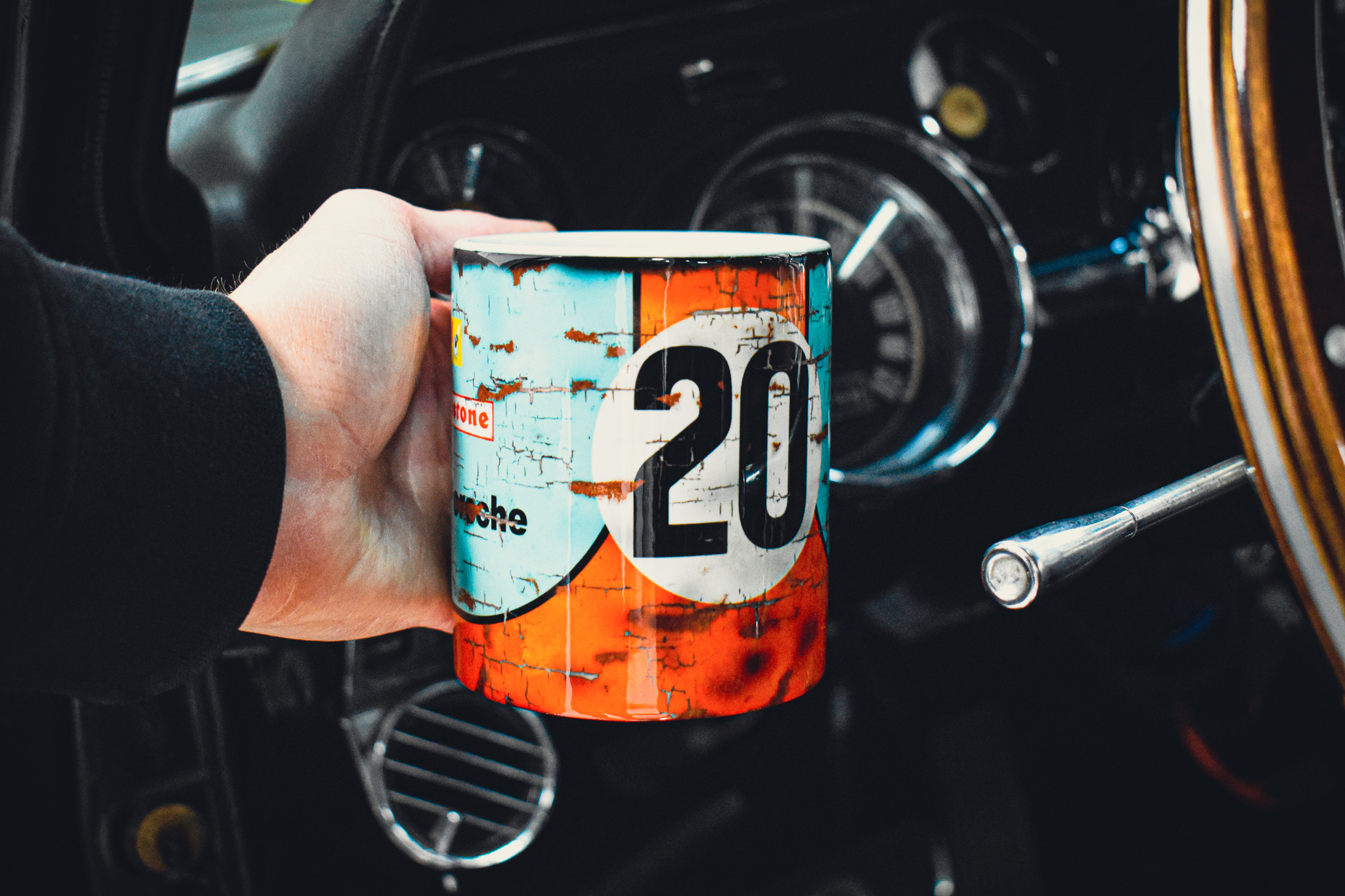 Steve McQueen Porsche 917k Gulf Racing Car