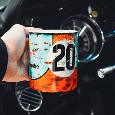 Steve McQueen Porsche 917k Gulf Racing Car