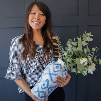 Hunter & Co. home decor on shelves