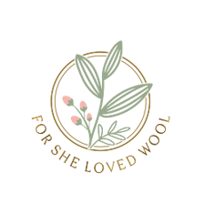 FOR SHE LOVED WOOL logo