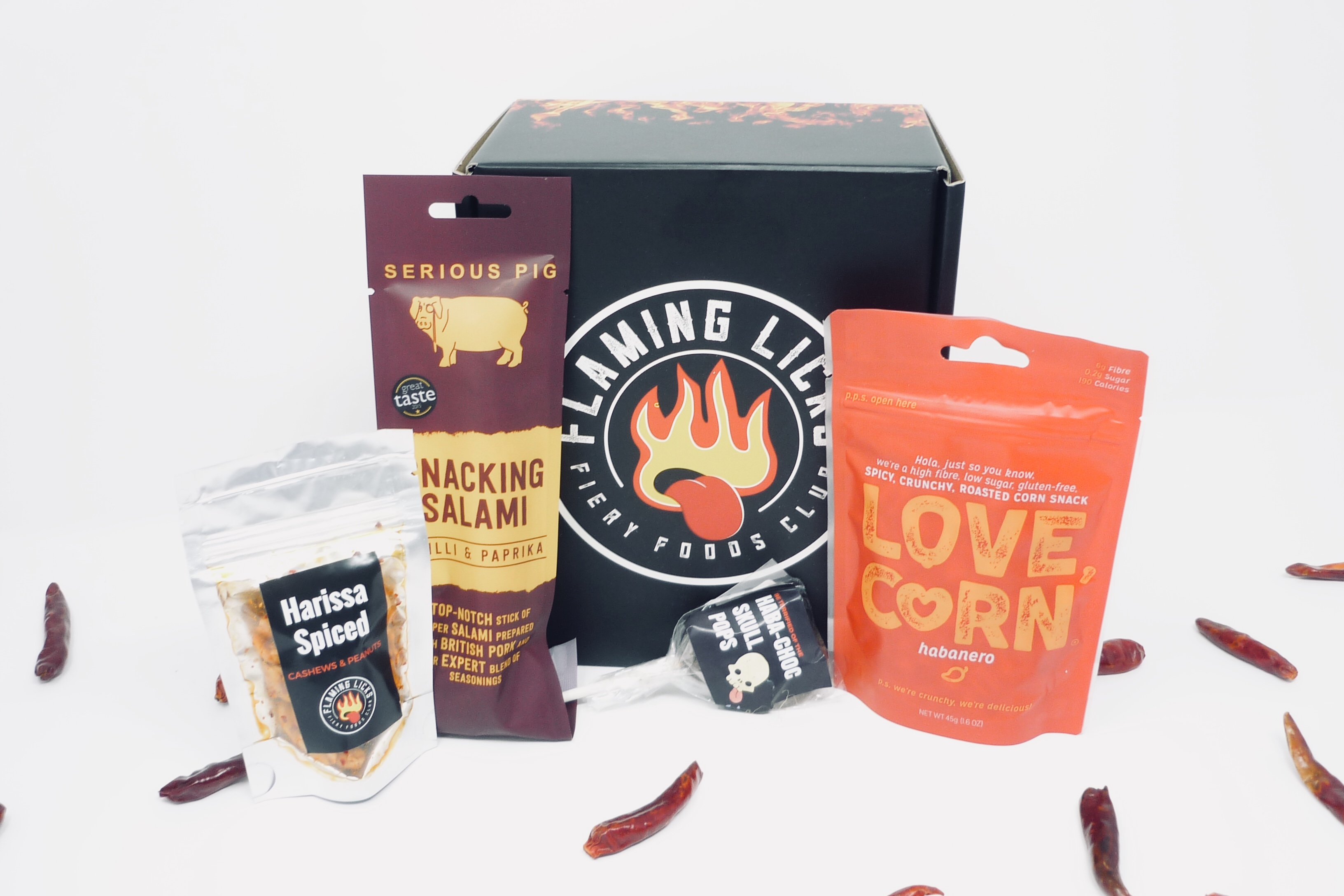 Munch box Flaming Licks