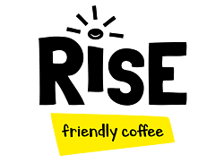 RiSE coffee box logo