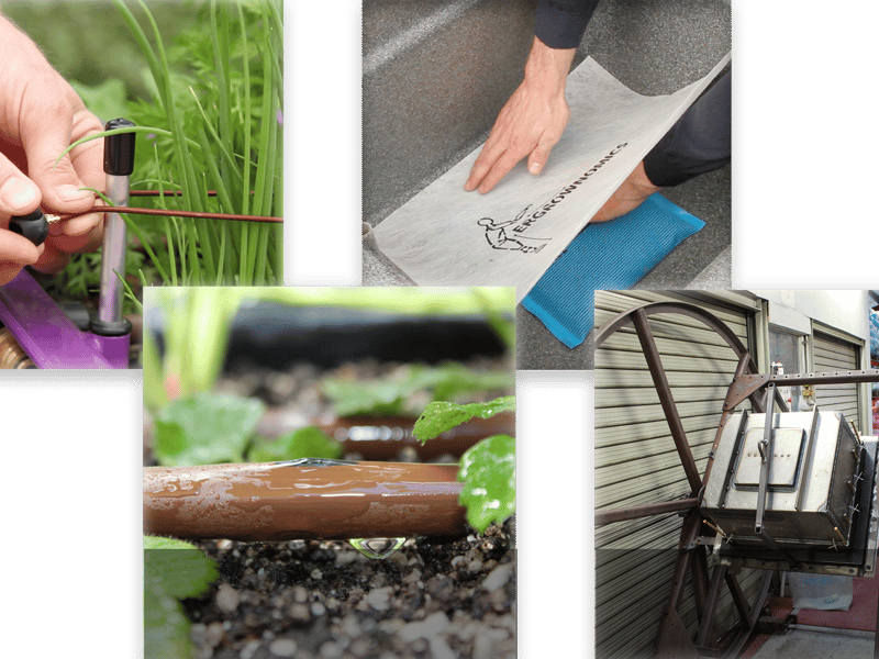 Patented plant training, drainage, irrigation and moulding of containers.