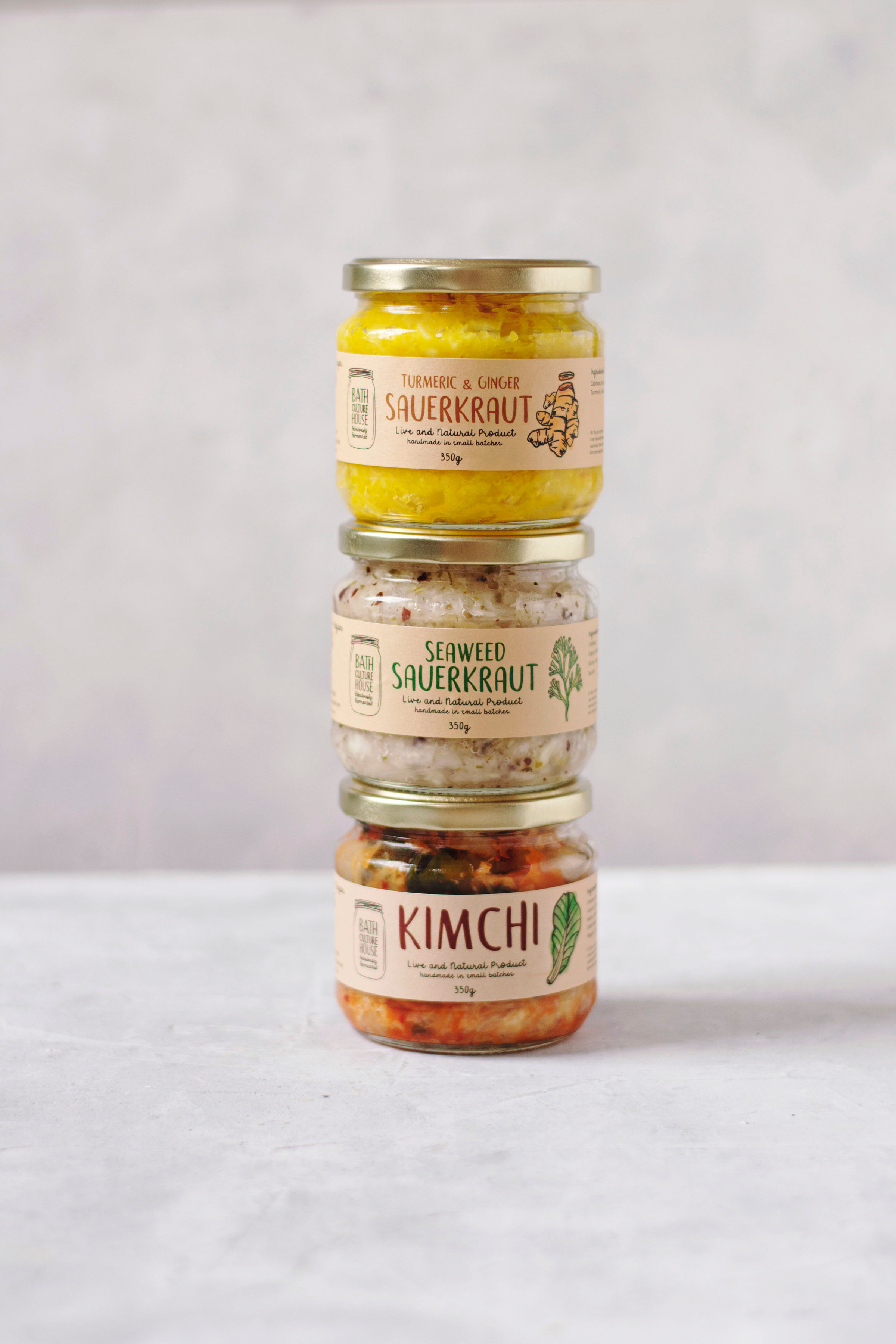 Sauerkraut and Kimchi