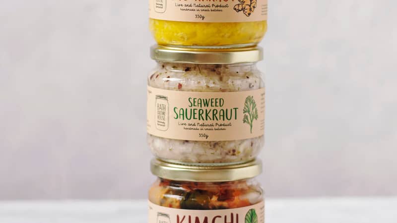 Sauerkraut and Kimchi