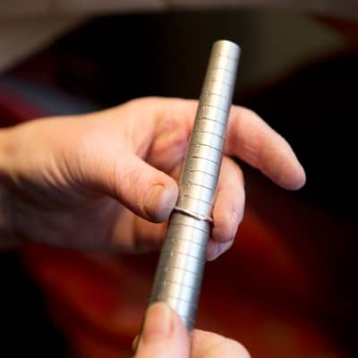 Measuring using a ring measuring stick