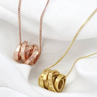 Personalised mens jewellery