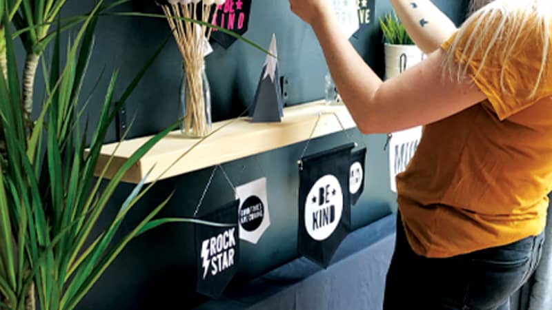 Setting up products for a virtual maker's market