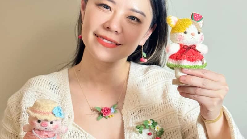 Yina Wan, crochet enthusiast and entrepreneur