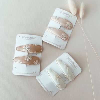 Marcie Floral Hair Bow