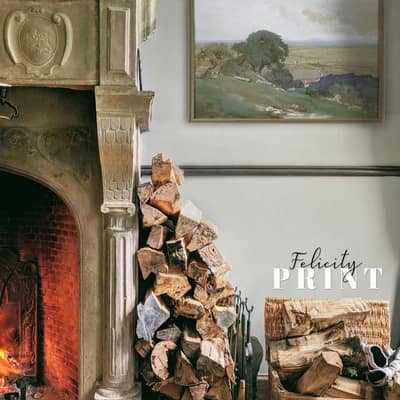 Vintage Landscape Print