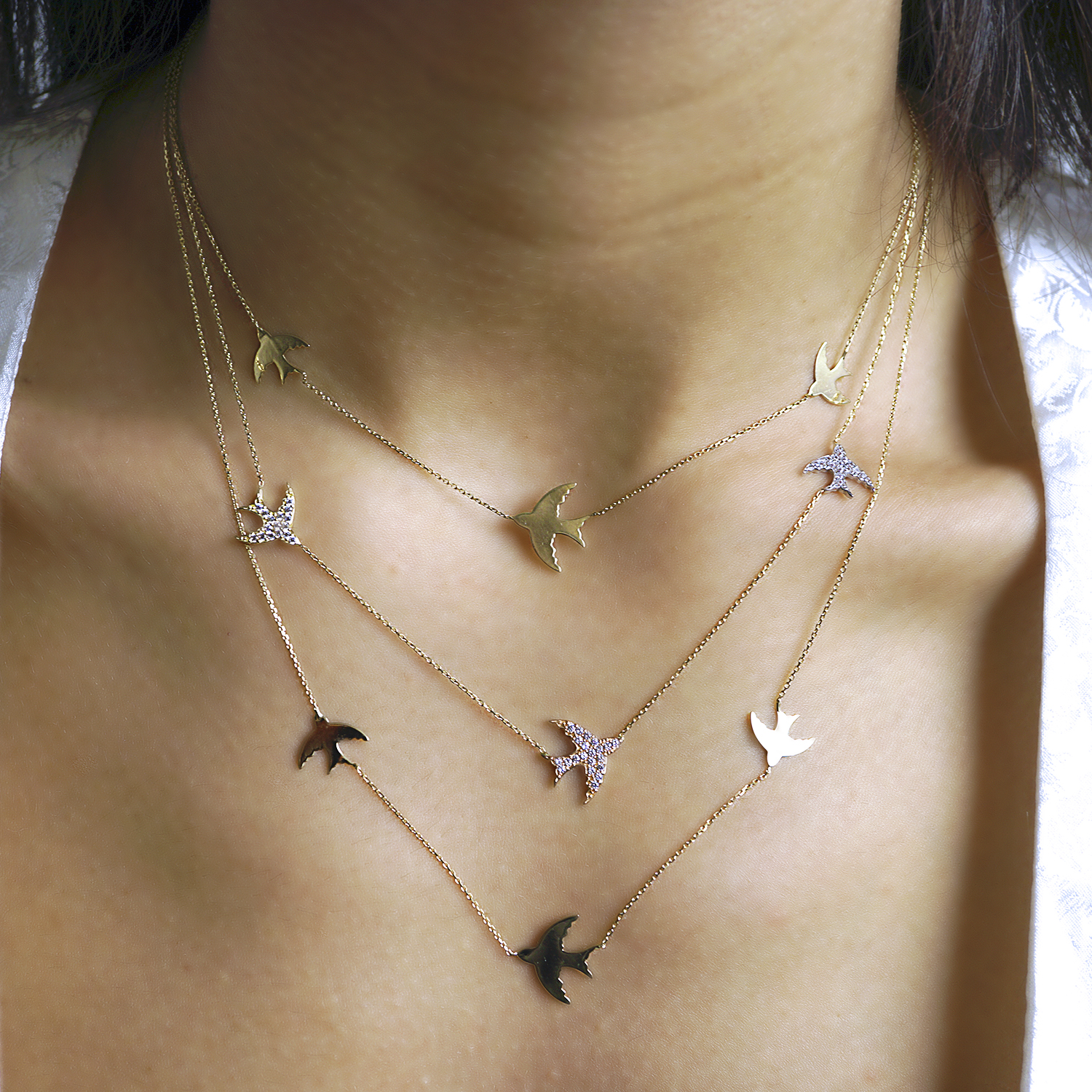 Our Bestselling Fly Me To The Moon Necklaces