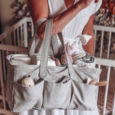 one little baby nappy caddy