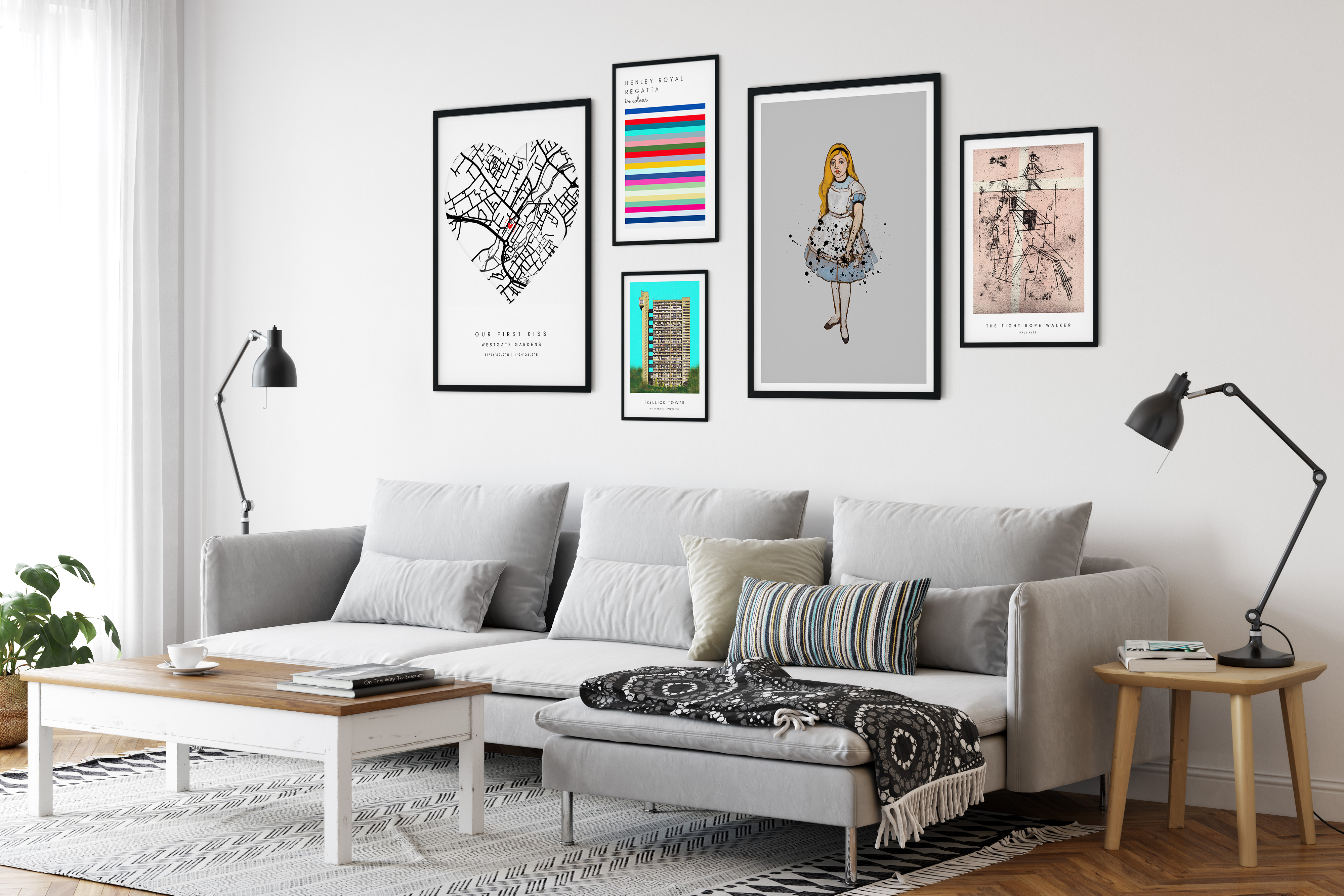 MyTypePrint Gallery Wall