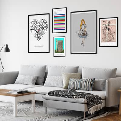 MyTypePrint Gallery Wall