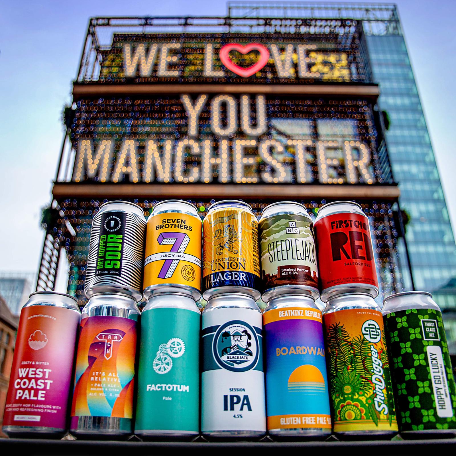 Manchester Craft Beer Hip Flask