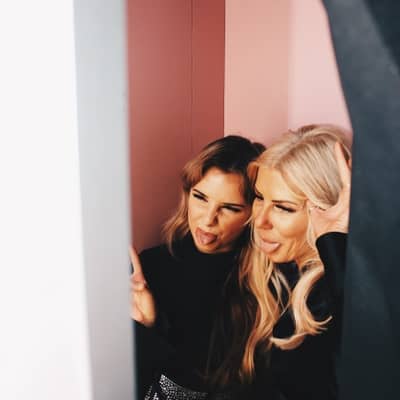 Jazmine and Tonia the owners of Lovey Dovey Jewellery