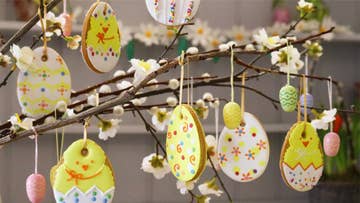 Easter wreath