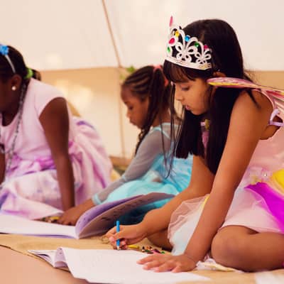 Children's books, for children to illustrate themselves.