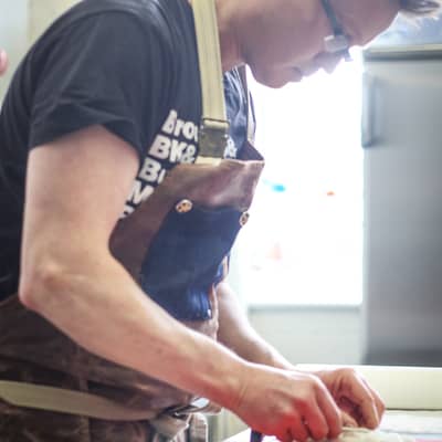 Billy Franks himself at the jerky ranch