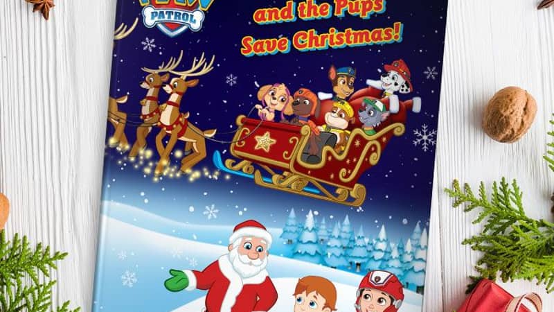 PAW Patrol: Christmas Personalised Book