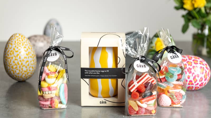 Easter Äggs by Gåva are the reusable Easter eggs you fill with what you like