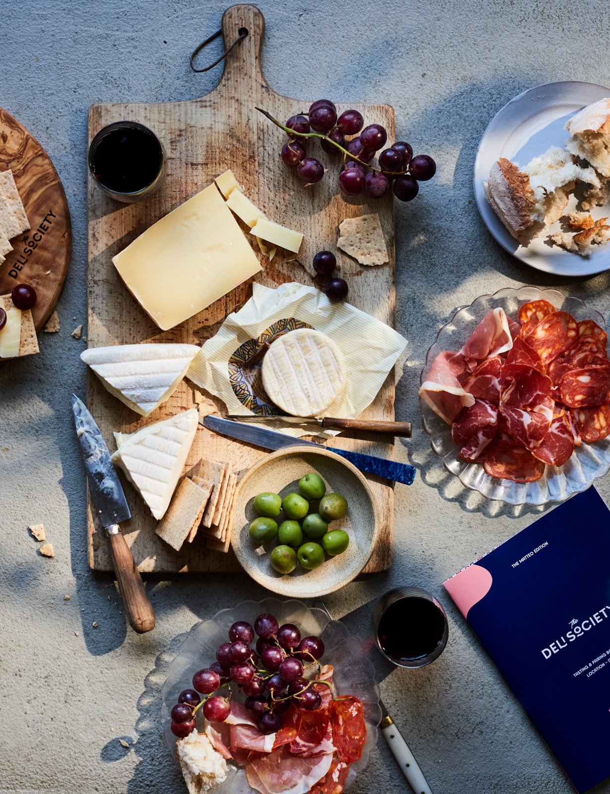 Italian cheese and charcuterie