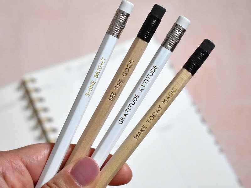 Gratitude pencils