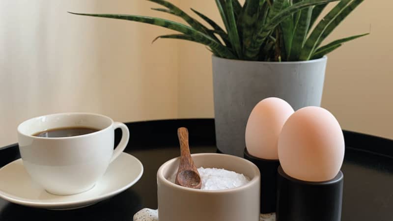 Wave Egg Cup Set