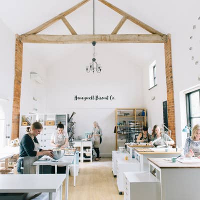 The bakery in action