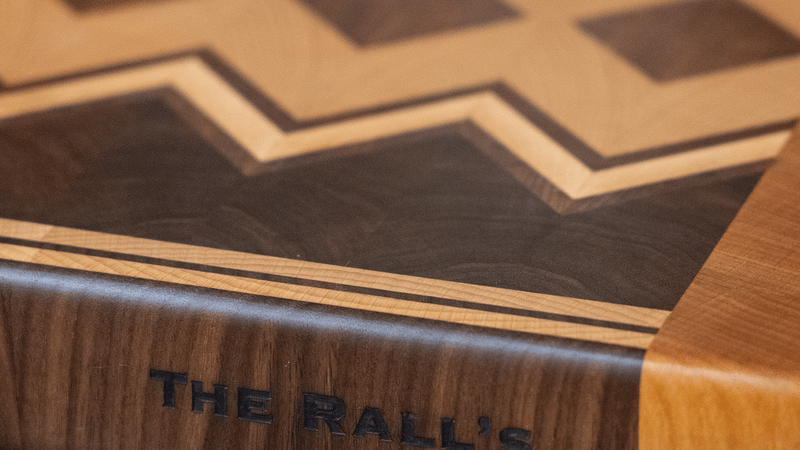 Butcher Block Chopping Board