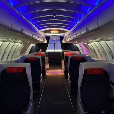 747 Aircraft Cabin