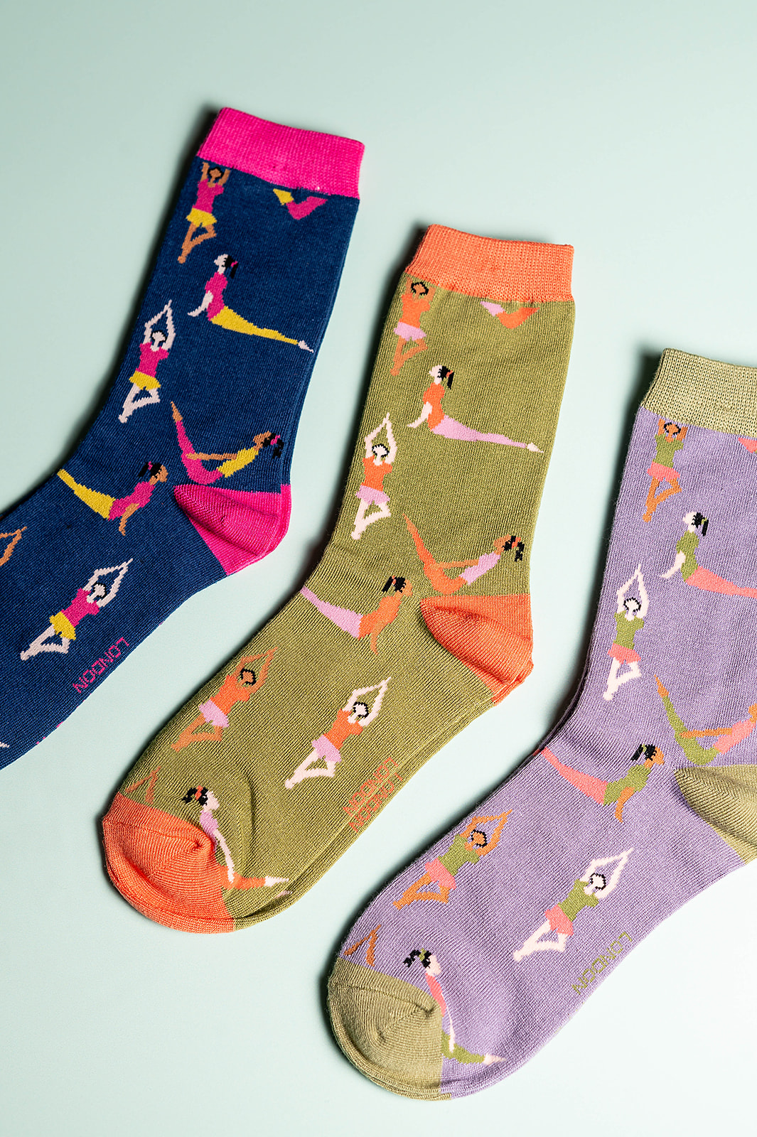 Yoga gifting bamboo socks