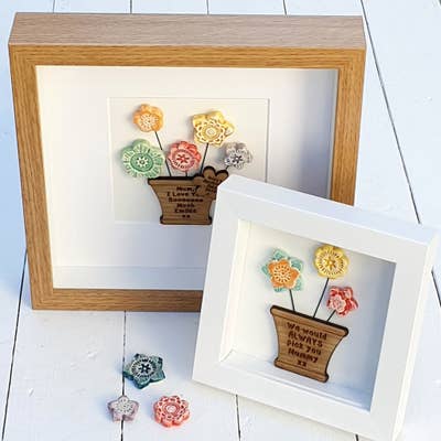 Personalised Pottery Ceramic Wreath