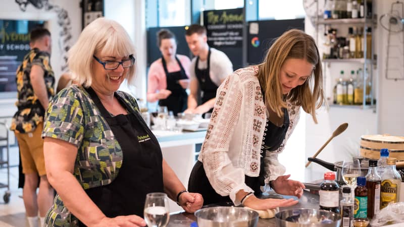 Friends having fun in our school!