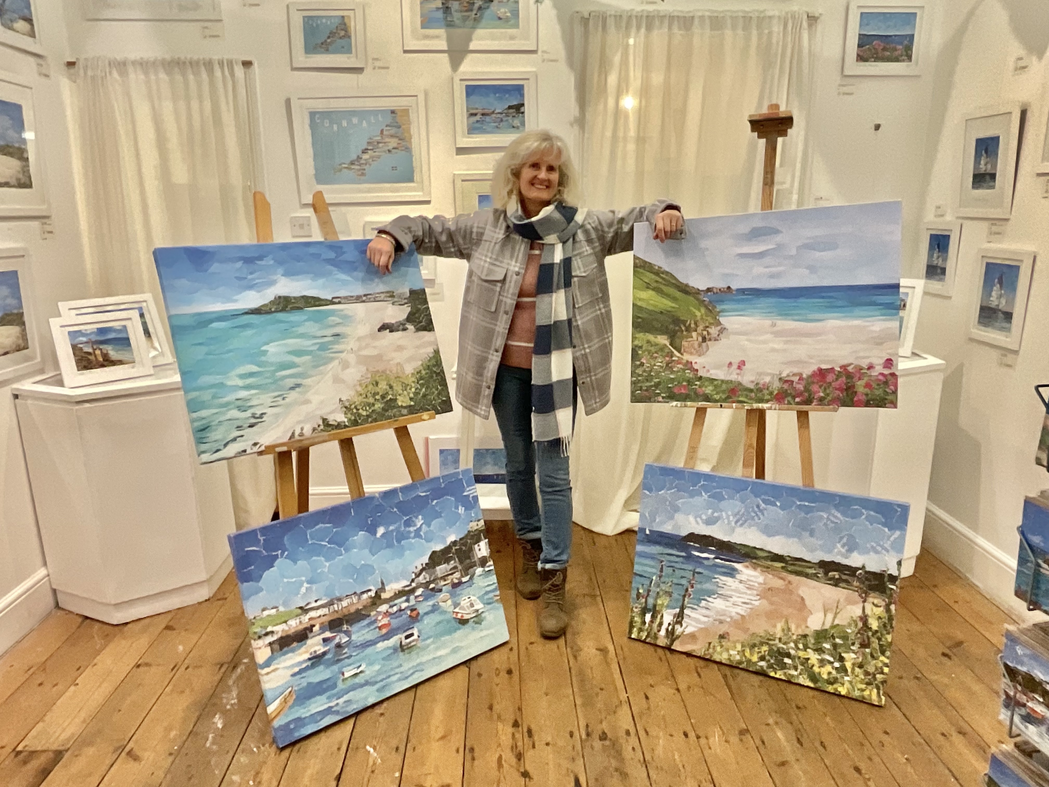 Cornwall Collage Art prints 