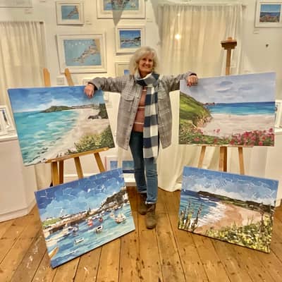 Cornwall Collage Art prints