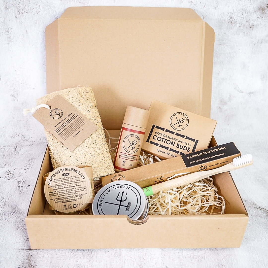 Zero waste bathroom gift set