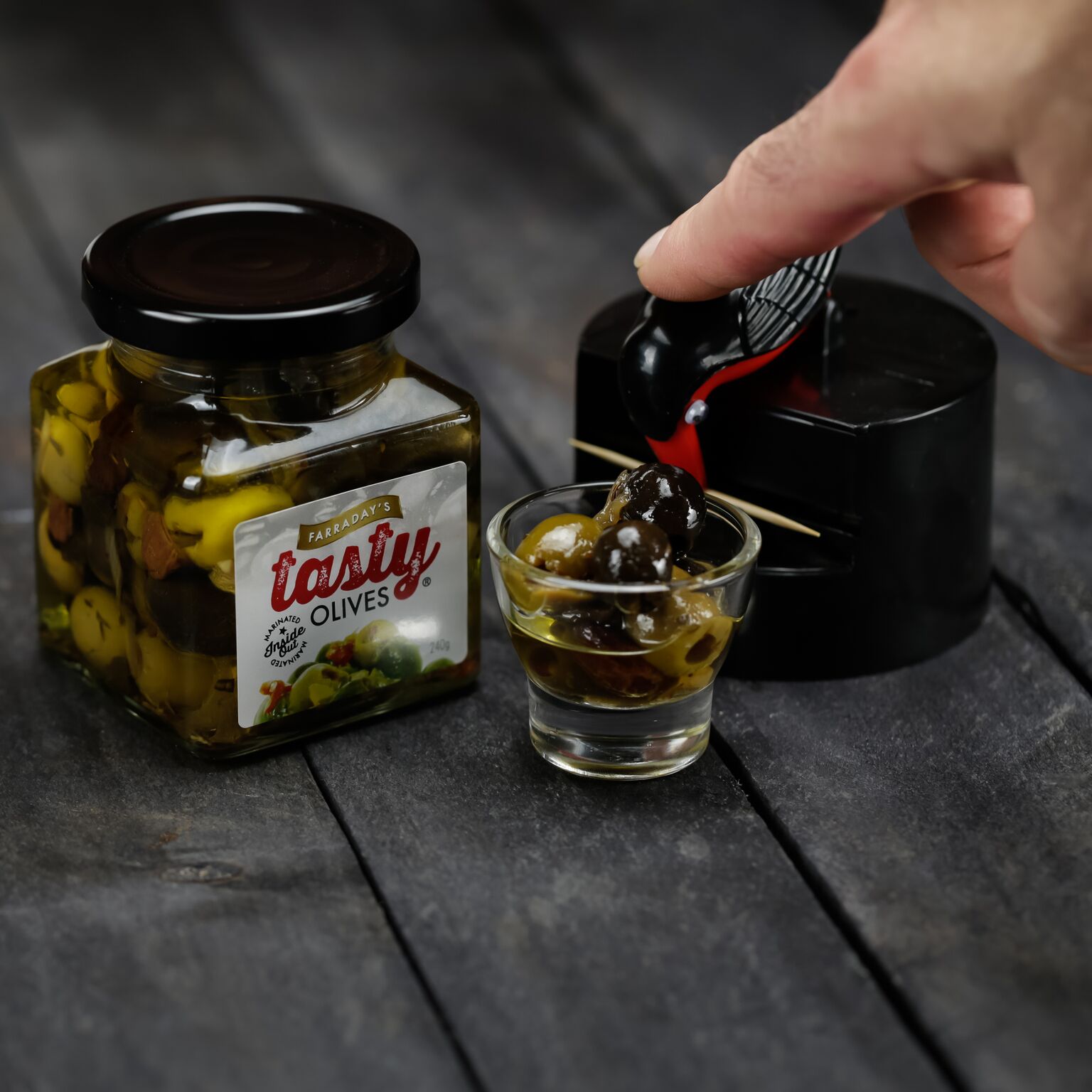 Our olives are Unique, only ones in the world to do these