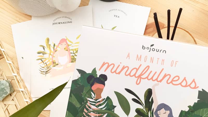 Mindfulness Guidance Cards and box