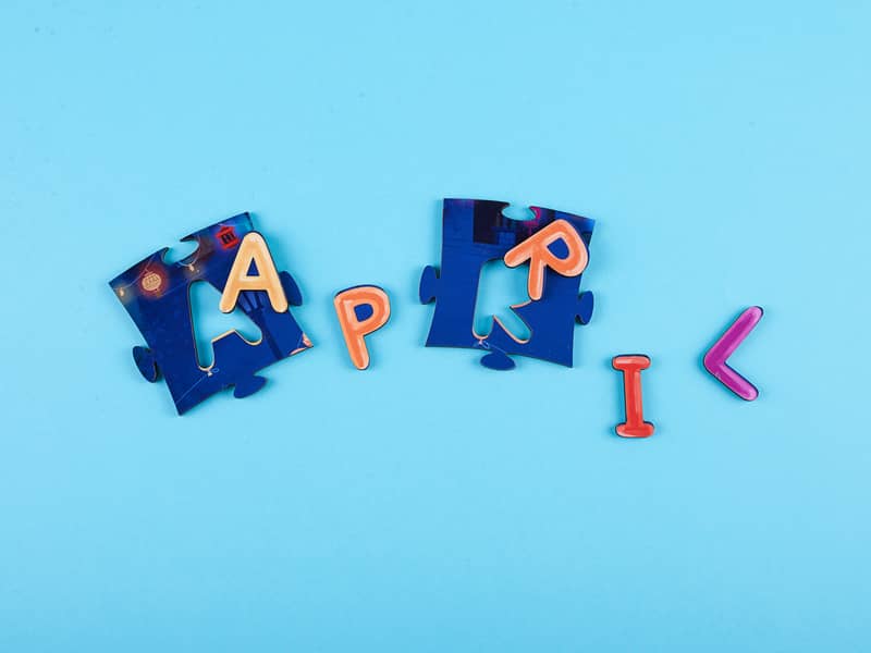 Rumpuspuss whimsy letter pieces spell out the name