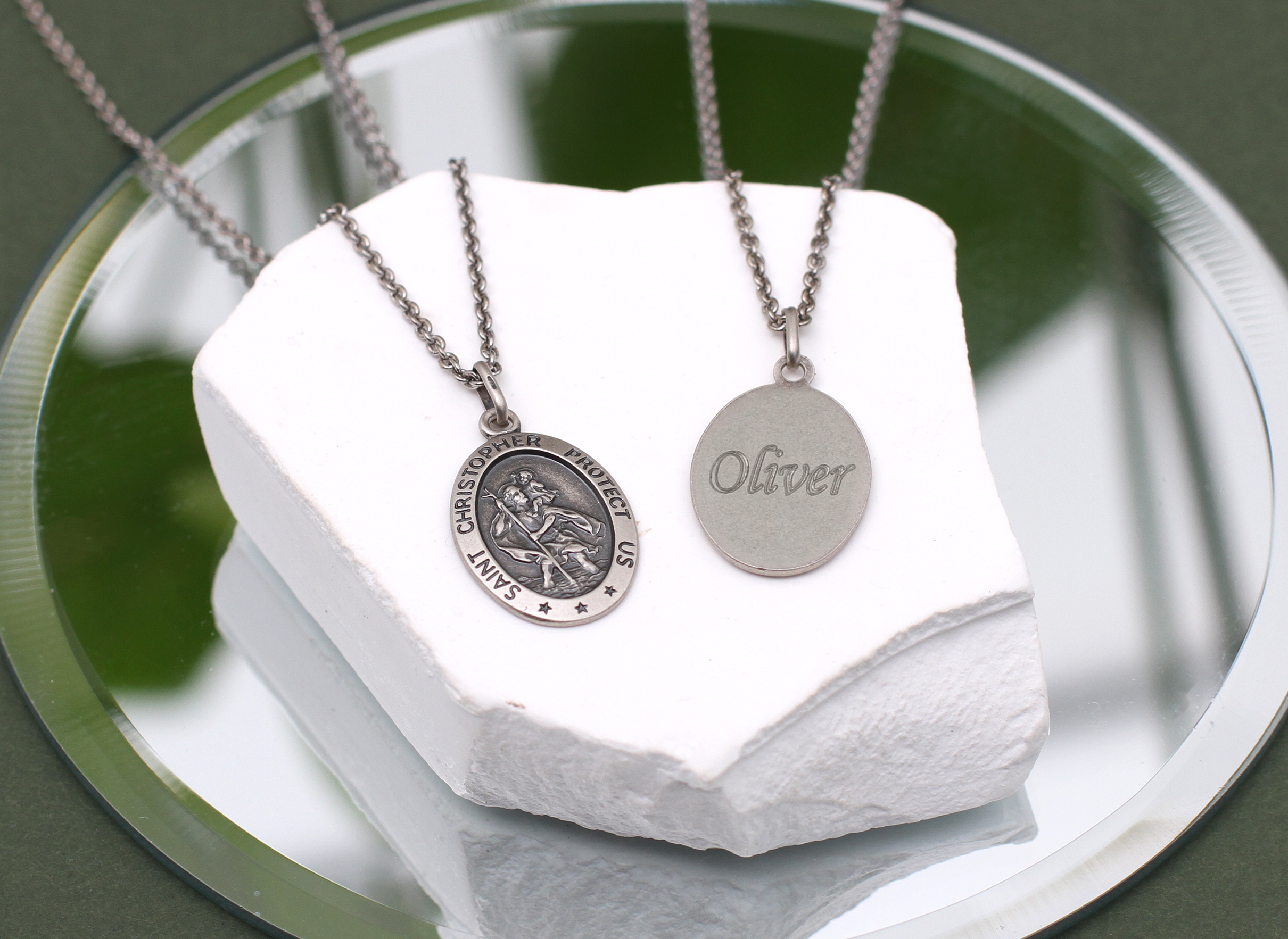 St Christopher Necklace