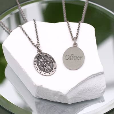 St Christopher Necklace