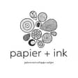 papier + ink print logo