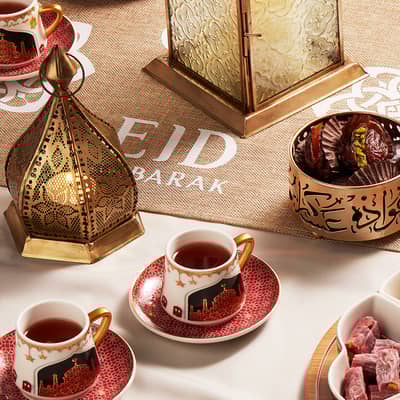 Eid Coffee Lantern Set Up